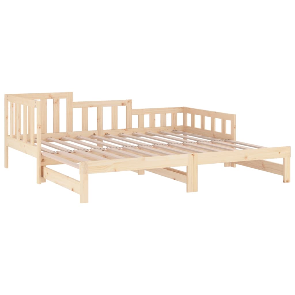 Sohvasänky ulosvedettävä 2x (90x200) cm täysi mänty - Sisustajankoti.fi