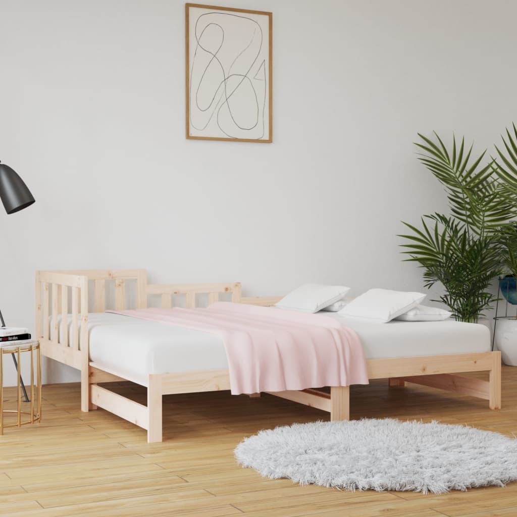 Sohvasänky ulosvedettävä 2x (90x200) cm täysi mänty - Sisustajankoti.fi