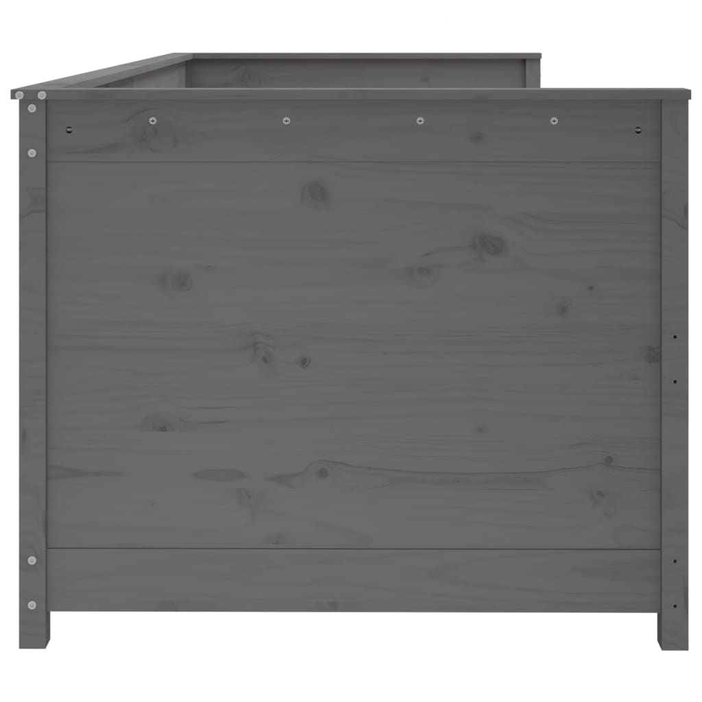 Sohvasänky harmaa 75x190 cm täysi mänty - Sisustajankoti.fi