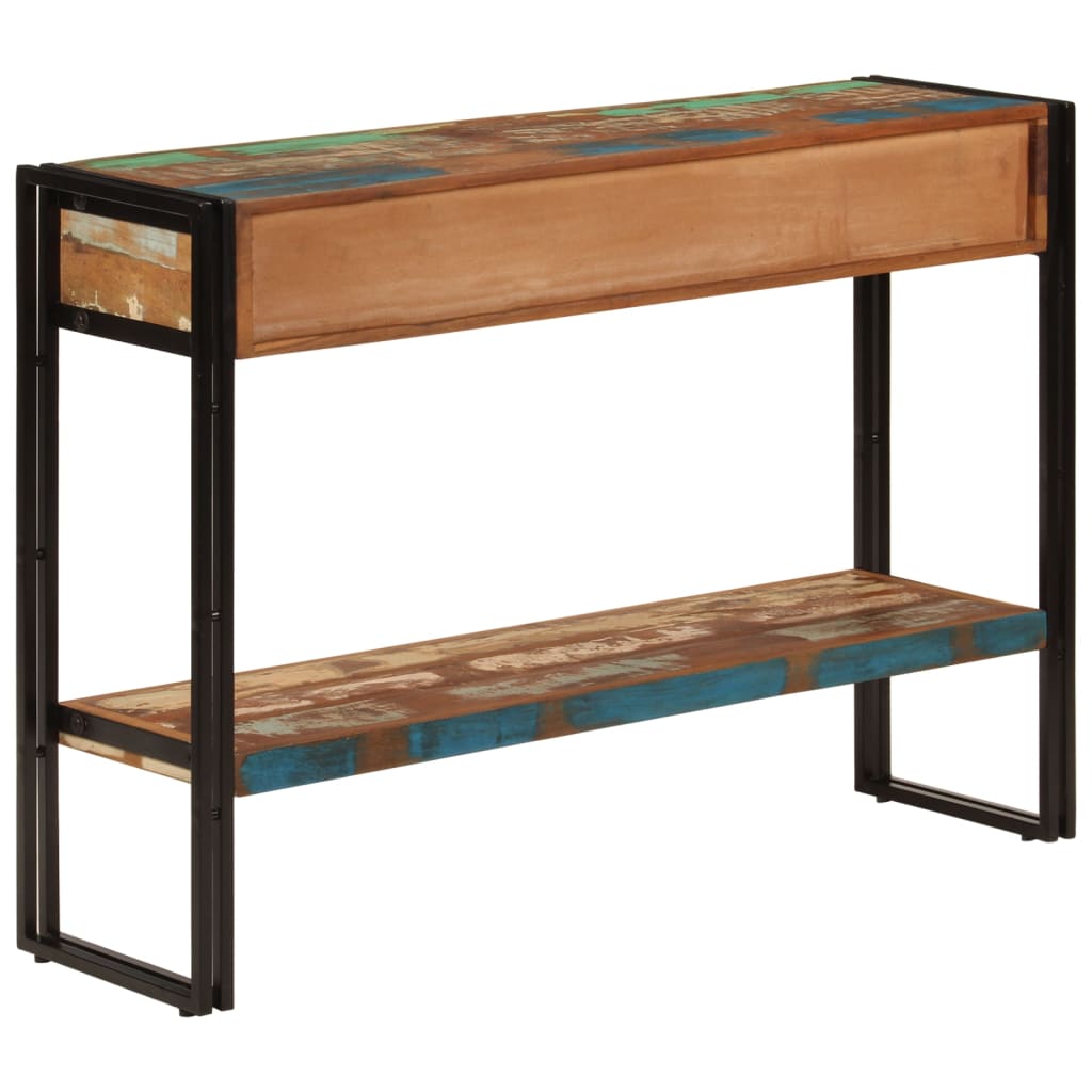 Konsolipöytä 110x30x76 cm kierrätetty täyspuu - Sisustajankoti.fi