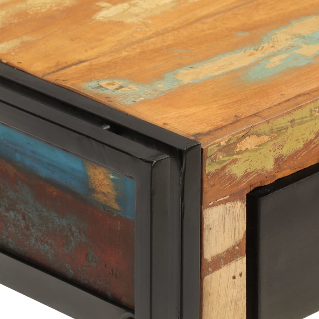 Konsolipöytä 110x30x76 cm kierrätetty täyspuu - Sisustajankoti.fi