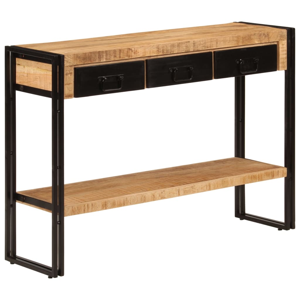 Konsolipöytä 110x30x76 cm täysi mangopuu - Sisustajankoti.fi