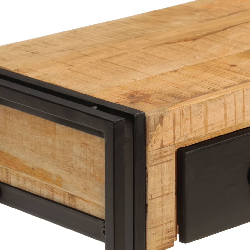 Konsolipöytä 110x30x76 cm täysi mangopuu - Sisustajankoti.fi
