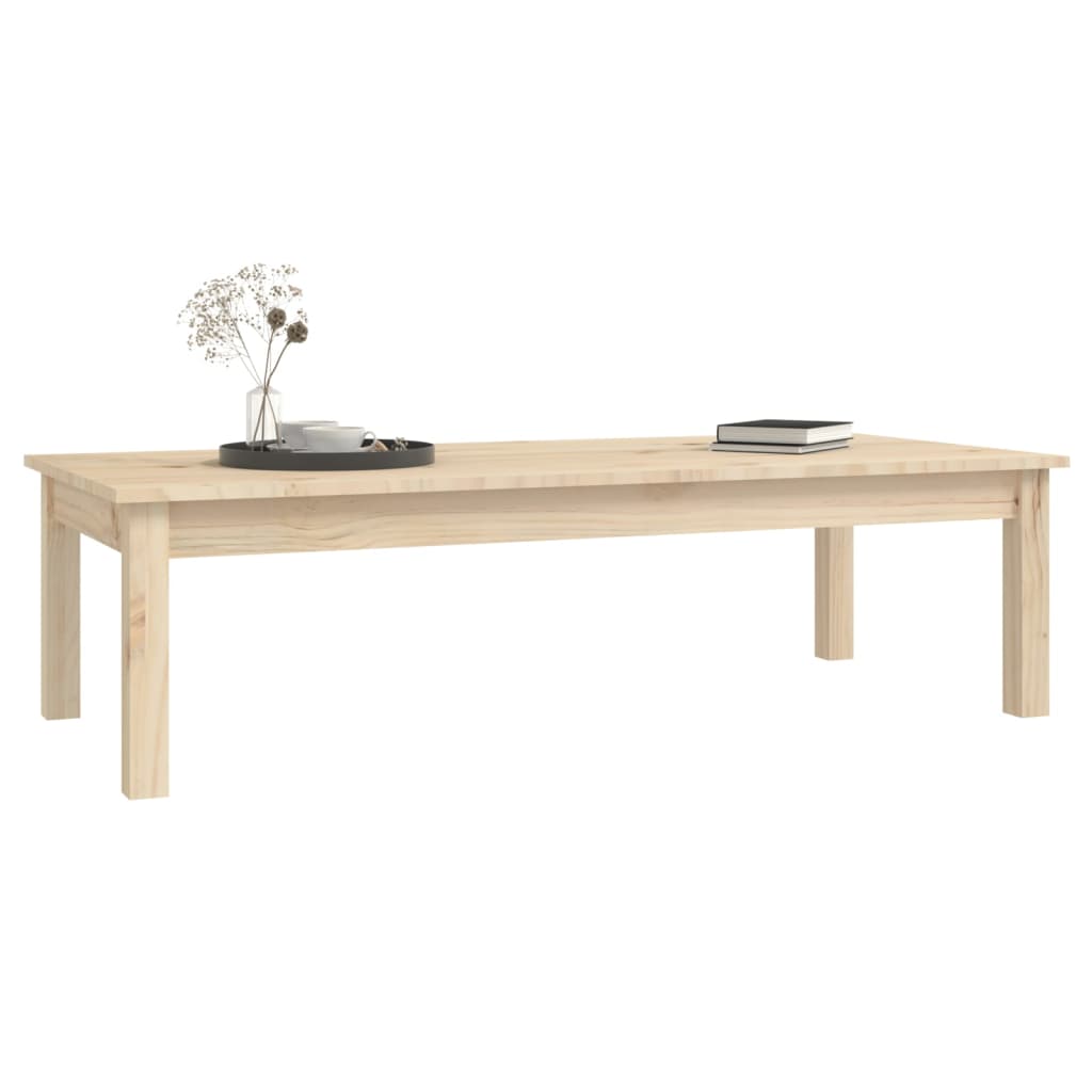 Sohvapöytä 110x50x30 cm täysi mänty - Sisustajankoti.fi