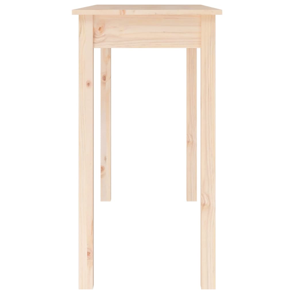 Konsolipöytä 110x40x75 cm täysi mänty - Sisustajankoti.fi