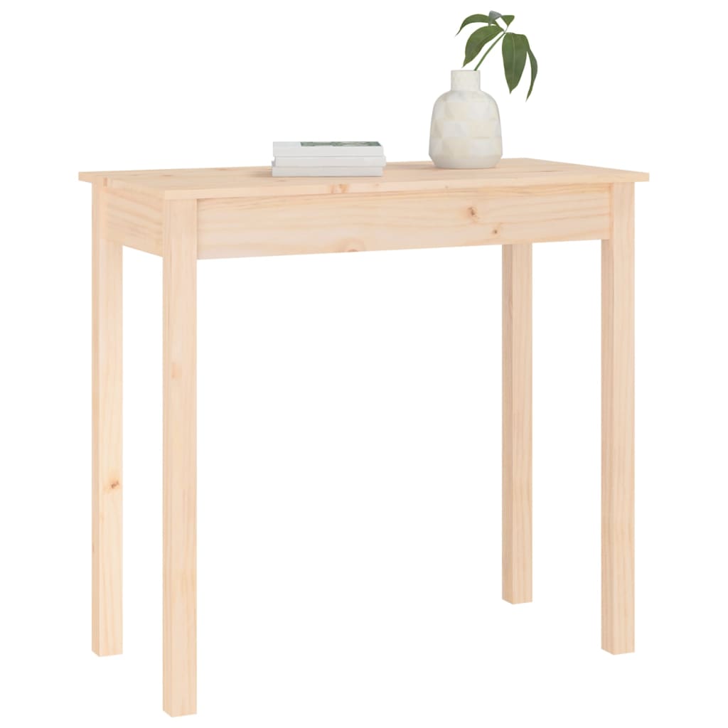 Konsolipöytä 80x40x75 cm täysi mänty - Sisustajankoti.fi