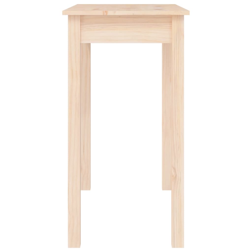 Konsolipöytä 80x40x75 cm täysi mänty - Sisustajankoti.fi
