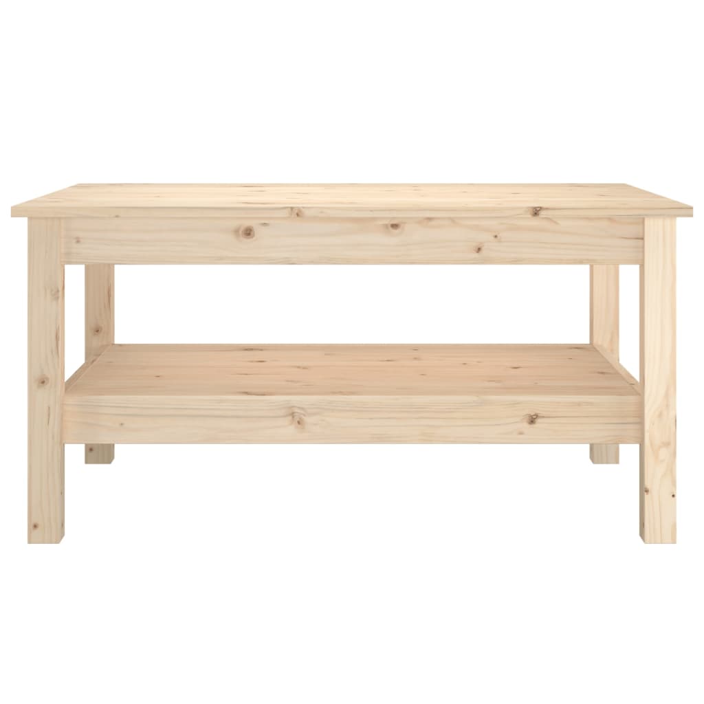 Sohvapöytä 80x50x40 cm täysi mänty - Sisustajankoti.fi