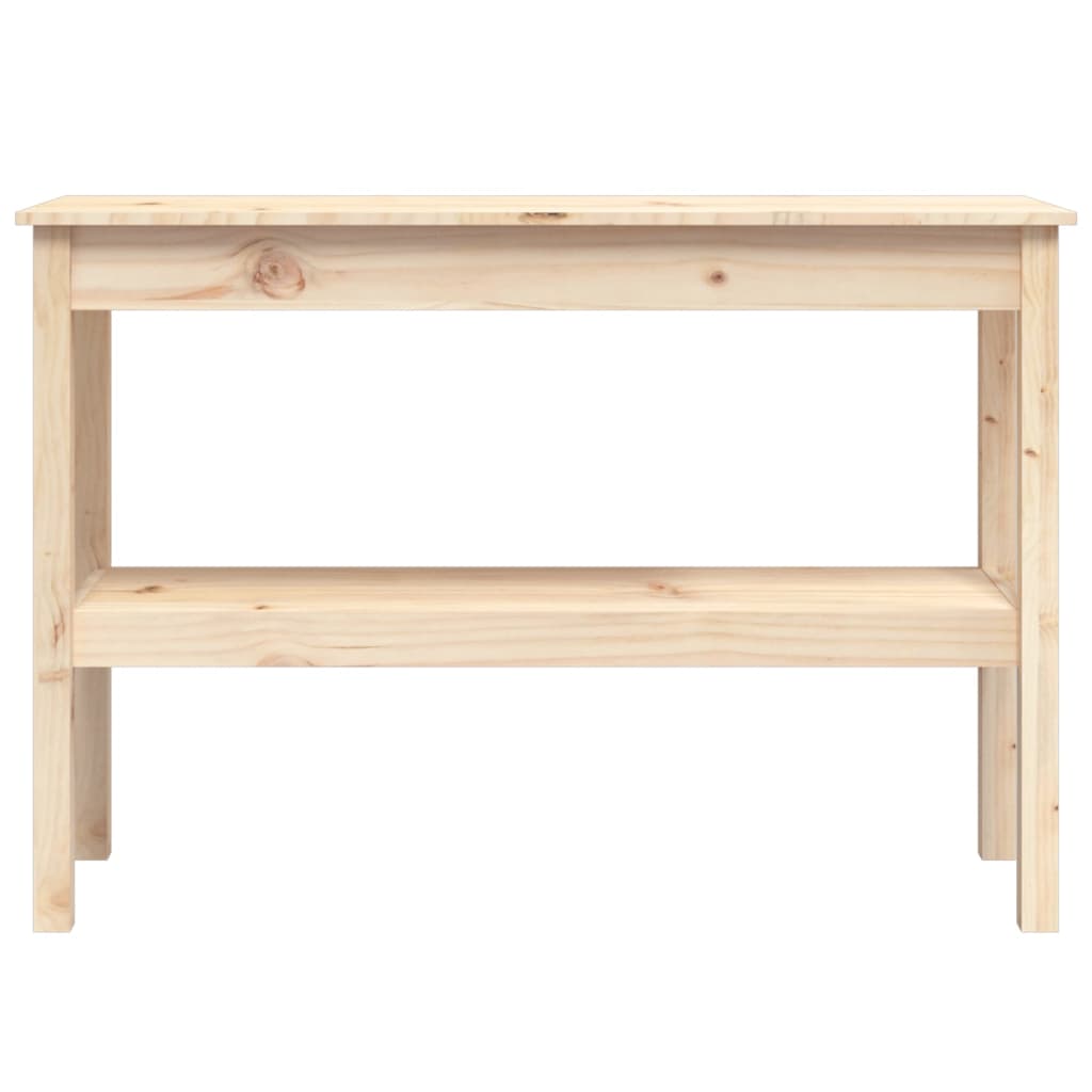 Konsolipöytä 110x40x75 cm täysi mänty - Sisustajankoti.fi