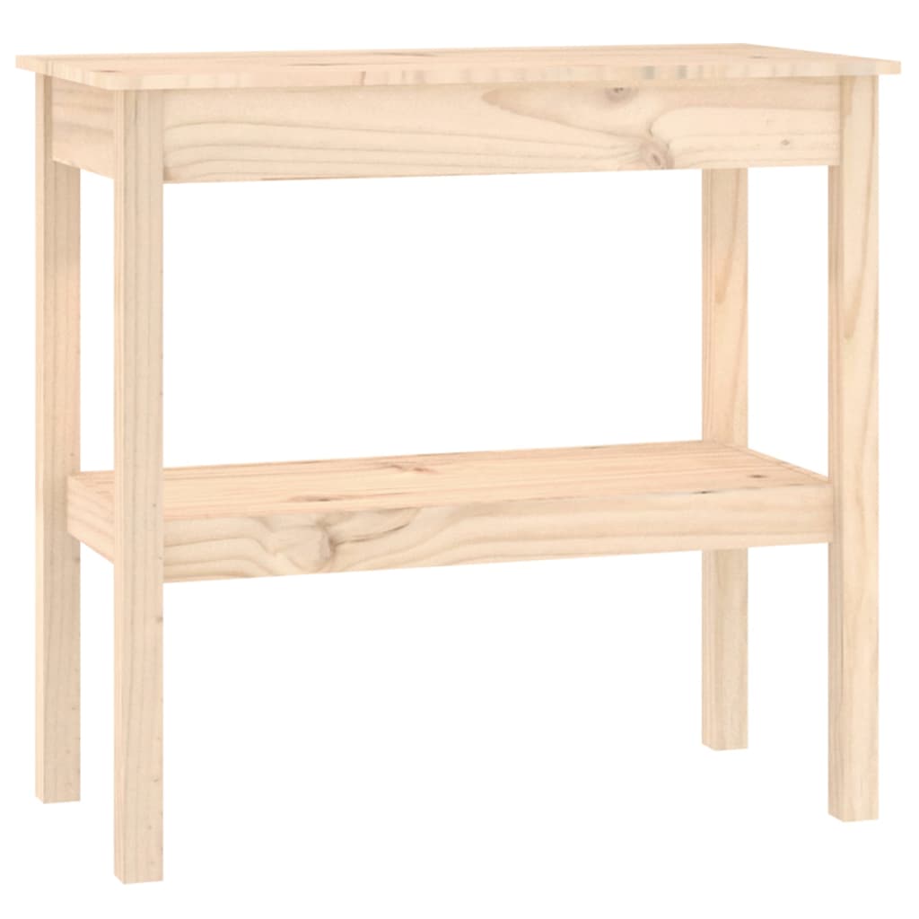 Konsolipöytä 80x40x75 cm täysi mänty - Sisustajankoti.fi