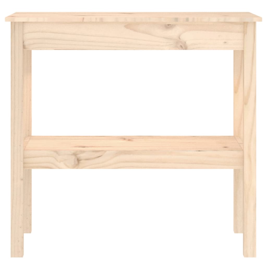 Konsolipöytä 80x40x75 cm täysi mänty - Sisustajankoti.fi