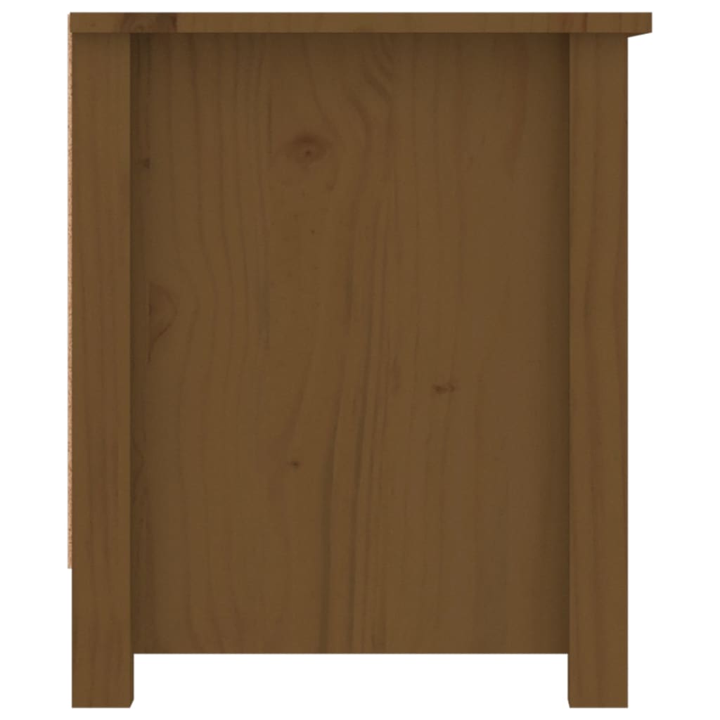Kenkäkaappi hunajanruskea 110x38x45,5 cm täysi mänty - Sisustajankoti.fi