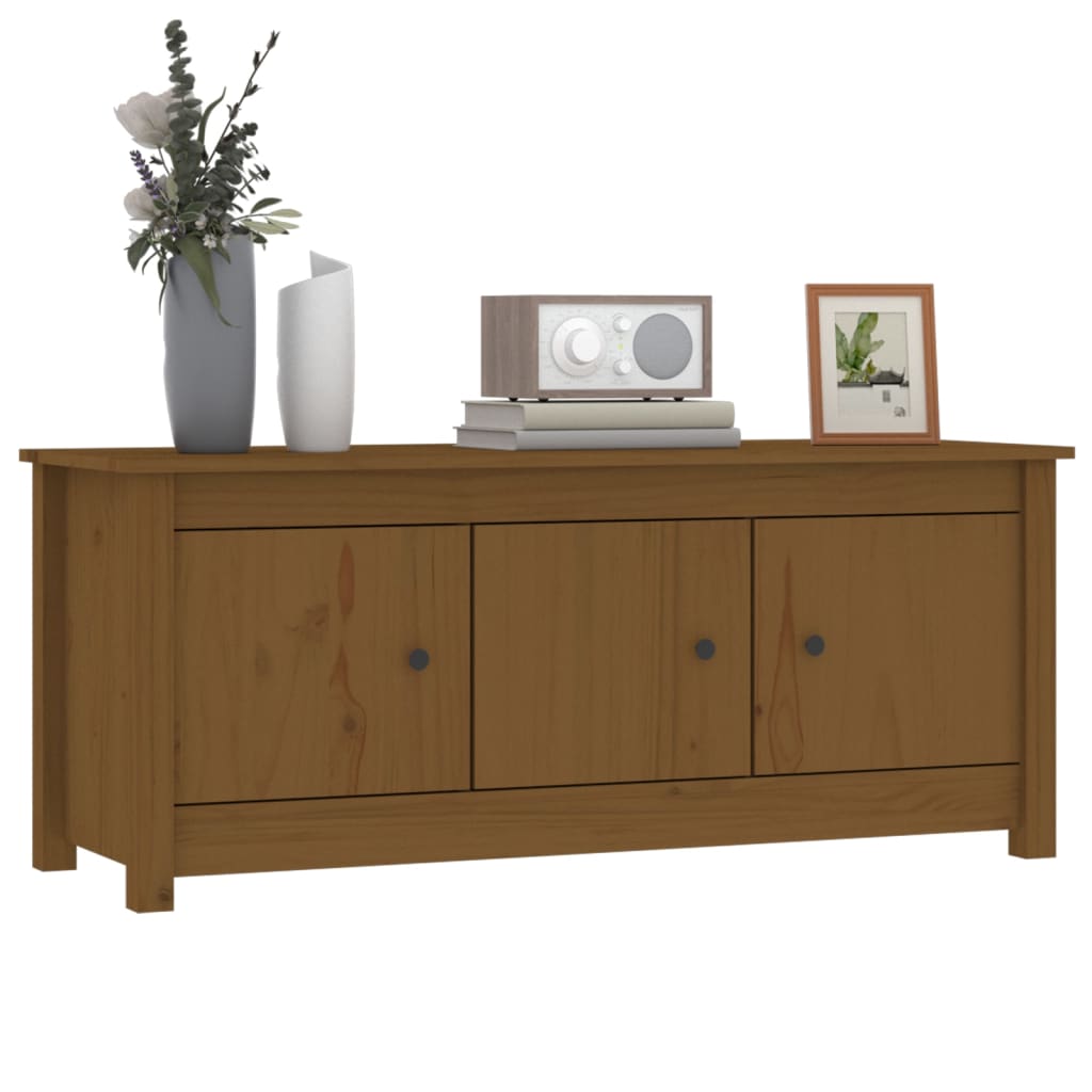 Kenkäkaappi hunajanruskea 110x38x45,5 cm täysi mänty - Sisustajankoti.fi