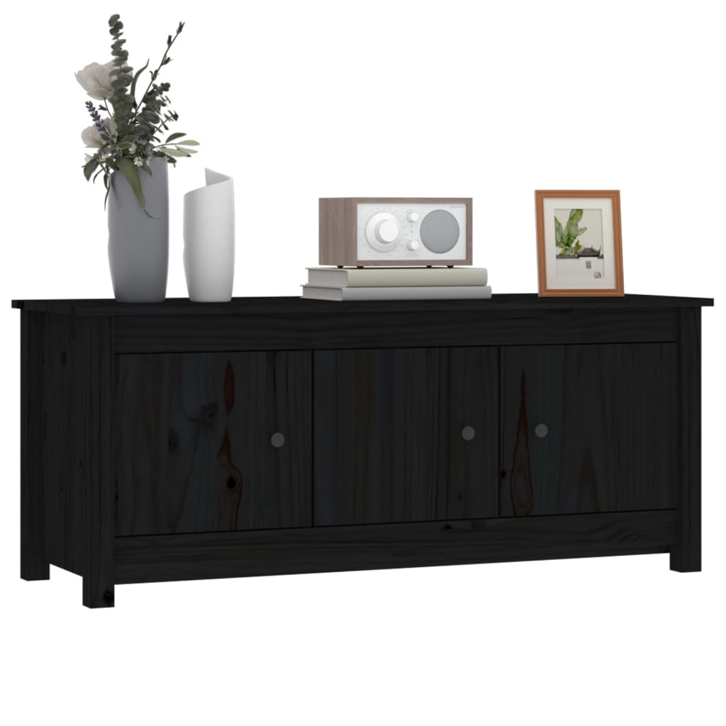 Kenkäkaappi musta 110x38x45,5 cm täysi mänty - Sisustajankoti.fi