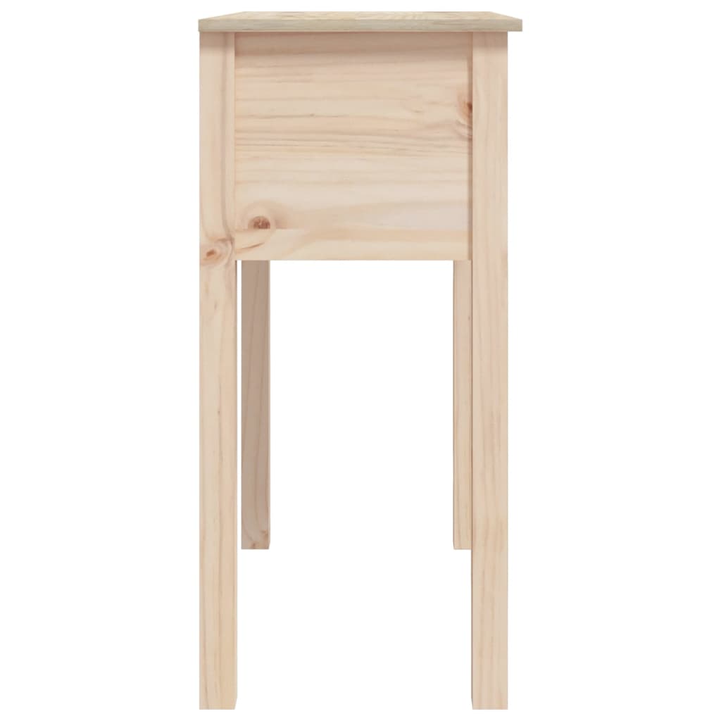 Konsolipöytä 70x35x75 cm täysi mänty - Sisustajankoti.fi