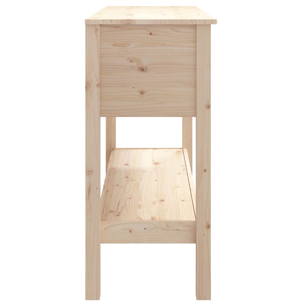 Konsolipöytä 100x35x75 cm täysi mänty - Sisustajankoti.fi