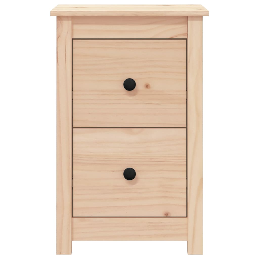Yöpöydät 2 kpl 40x35x61,5 cm täysi mänty - Sisustajankoti.fi