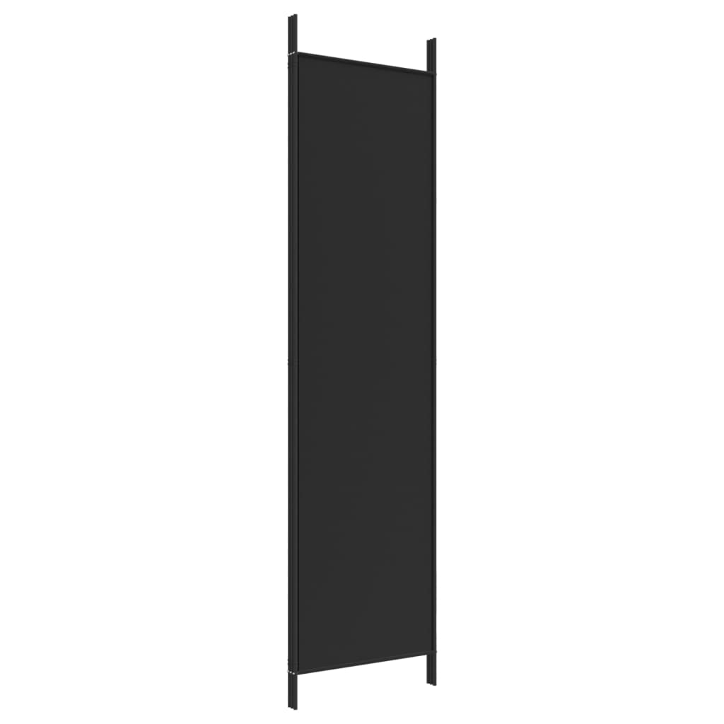 3-paneelinen Tilanjakaja musta 150x200 cm kangas - Sisustajankoti.fi