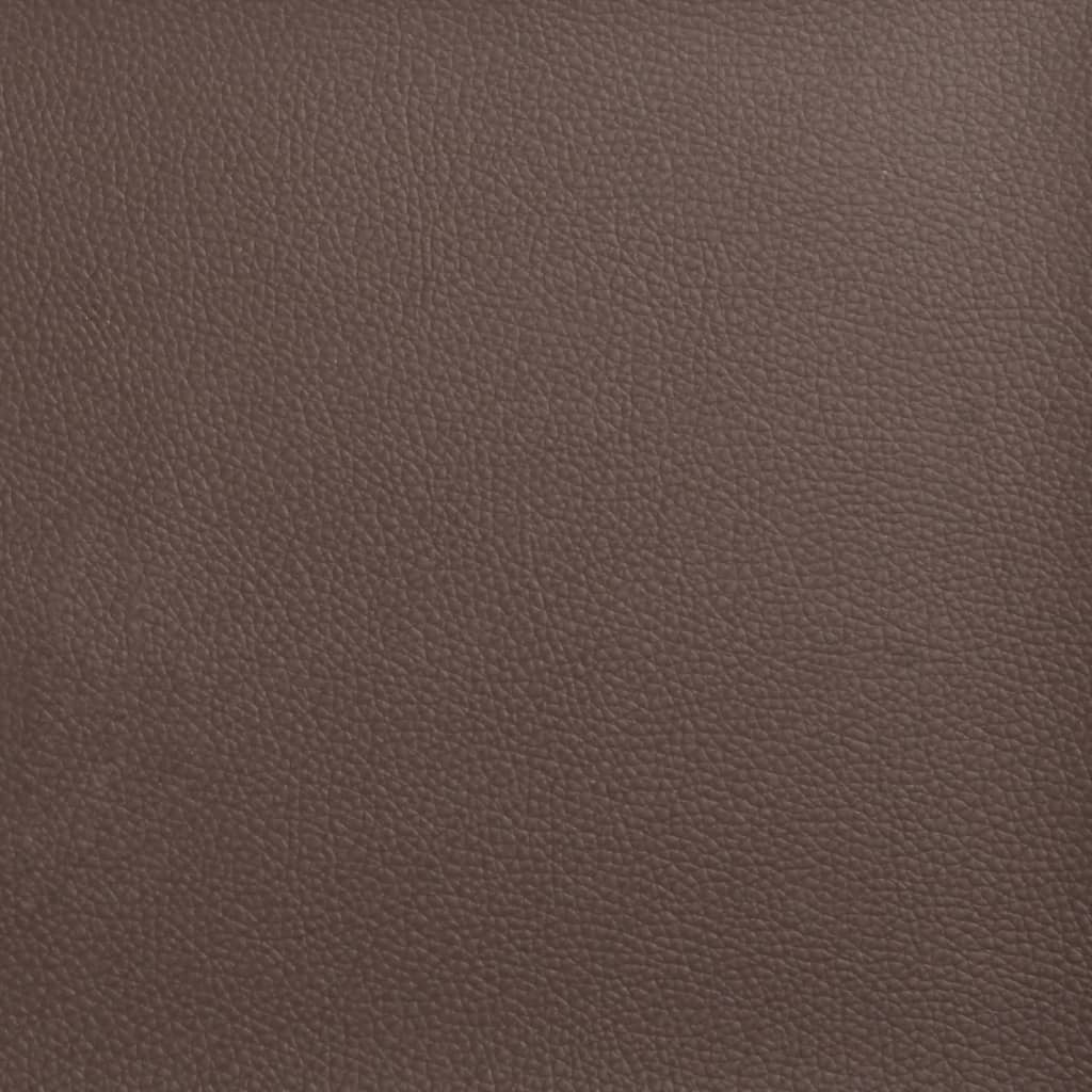 Hierova kallistuva työtuoli ruskea keinonahka - Sisustajankoti.fi