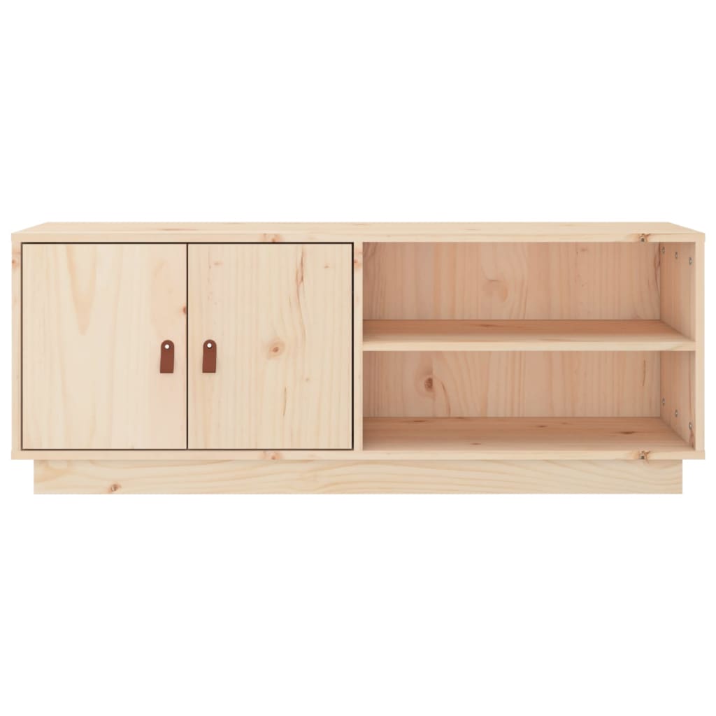 TV-taso 105x34x40 cm täysi mänty - Sisustajankoti.fi