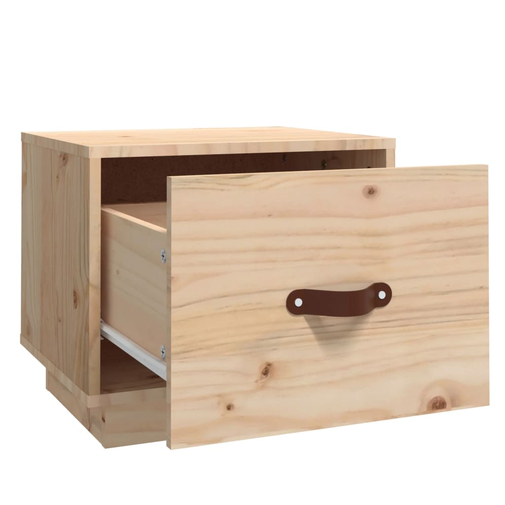 Yöpöydät 2 kpl 40x34x35 cm täysi mänty - Sisustajankoti.fi