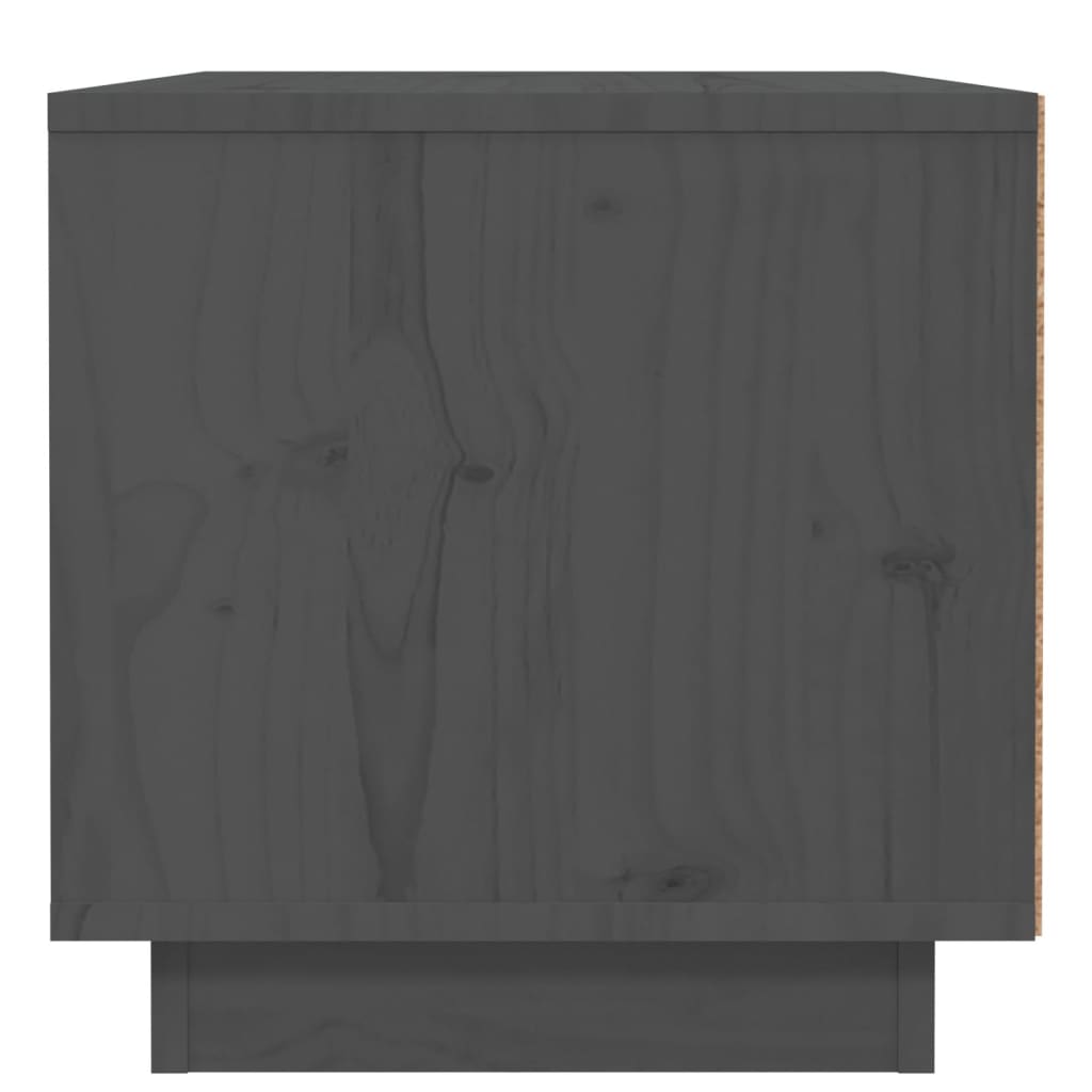 Yöpöydät 2 kpl harmaa 40x34x35 cm täysi mänty - Sisustajankoti.fi