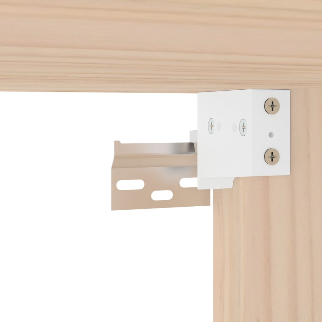 Seinäkaapit 2 kpl 31,5x30x30 cm täysi mänty - Sisustajankoti.fi