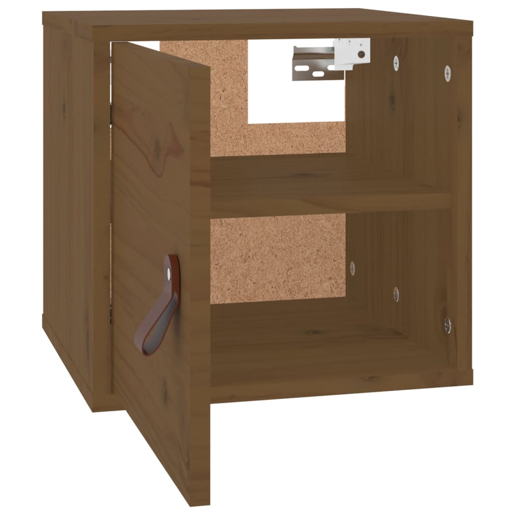 Seinäkaappi hunajanruskea 31,5x30x30 cm täysi mänty - Sisustajankoti.fi
