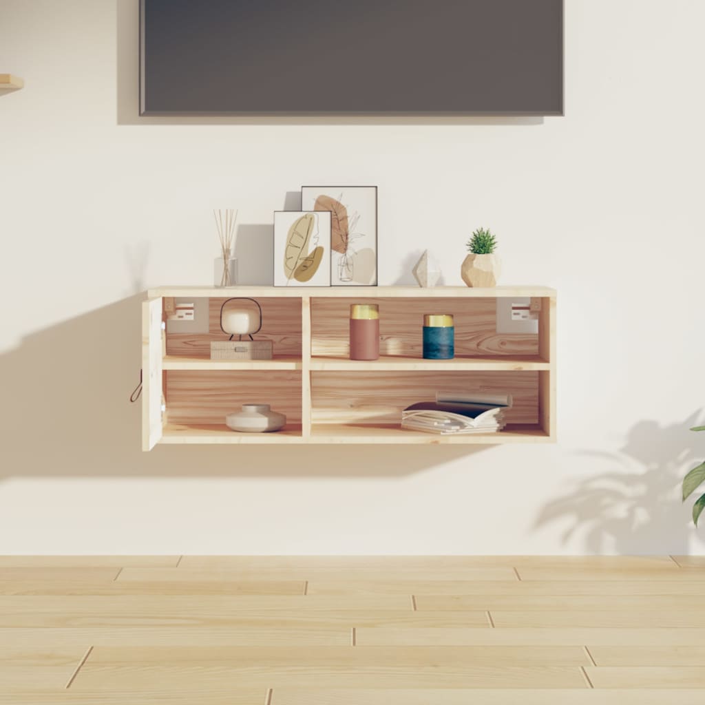 Seinäkaappi 80x30x30 cm täysi mänty - Sisustajankoti.fi