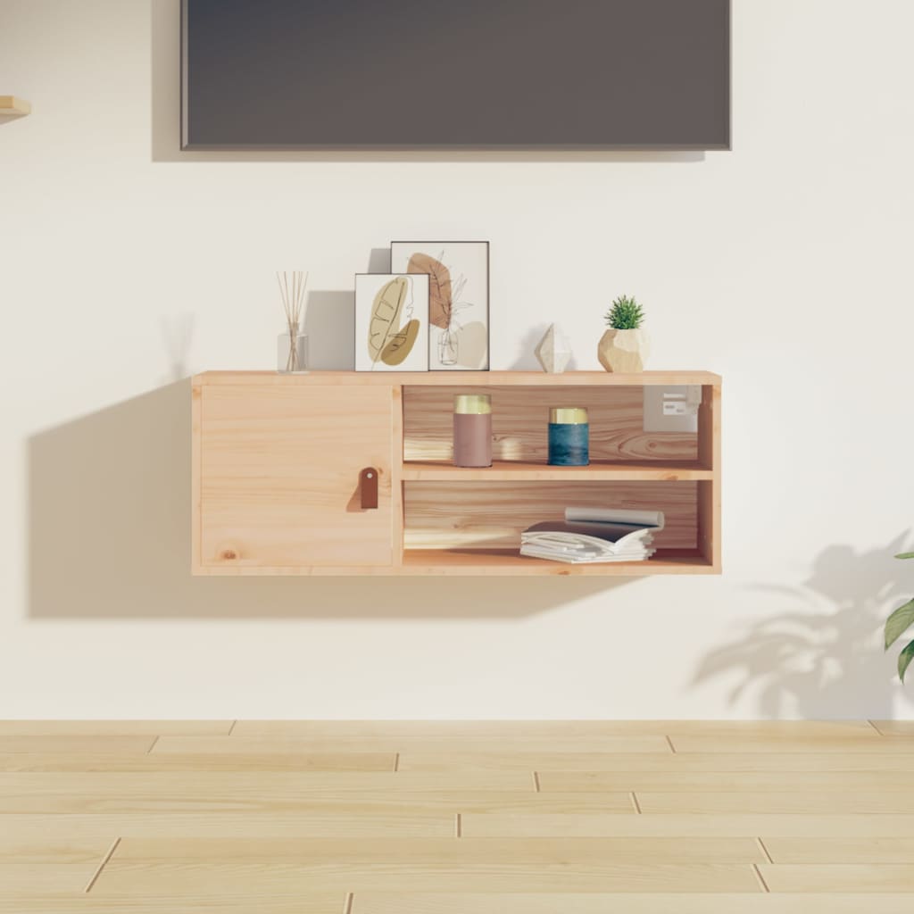 Seinäkaappi 80x30x30 cm täysi mänty - Sisustajankoti.fi