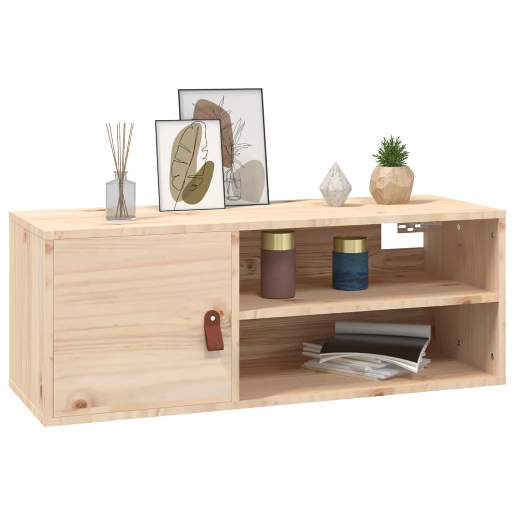 Seinäkaapit 2 kpl 80x30x30 cm täysi mänty - Sisustajankoti.fi