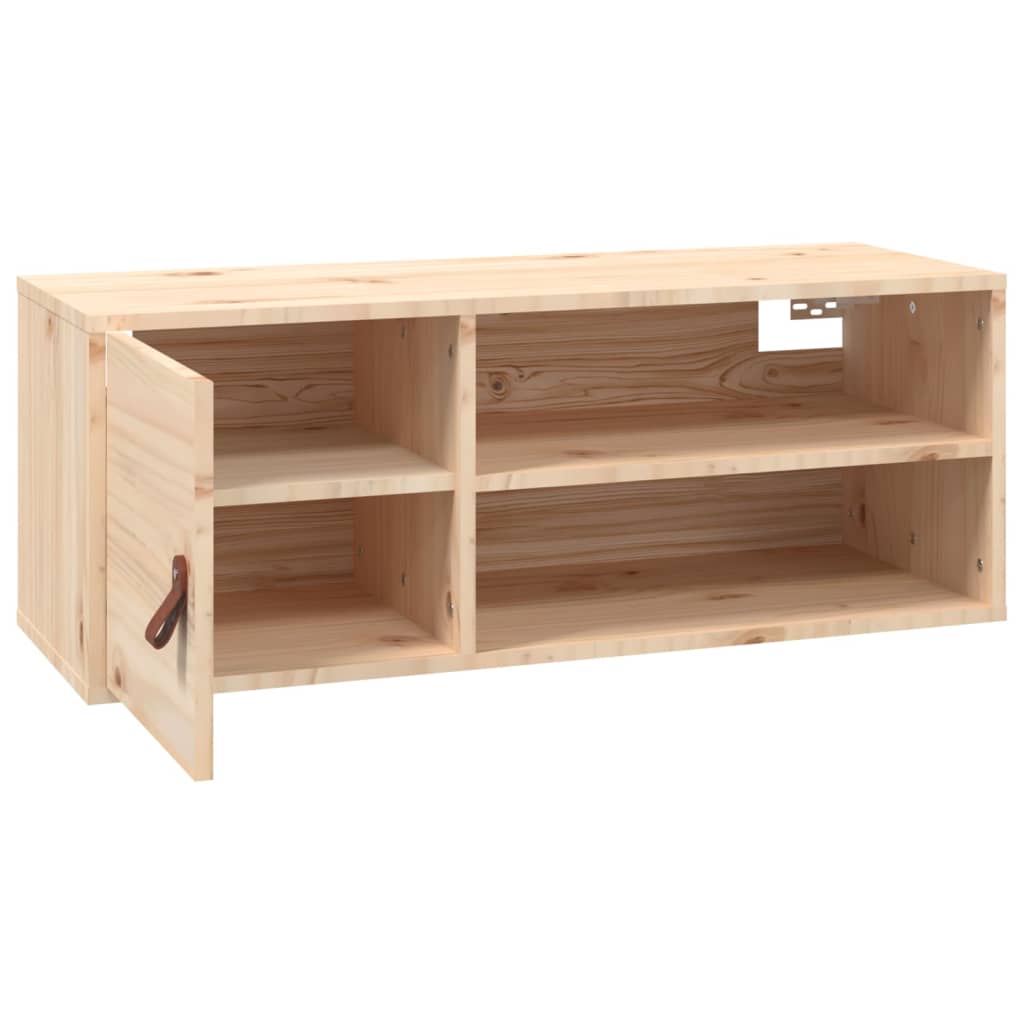 Seinäkaapit 2 kpl 80x30x30 cm täysi mänty - Sisustajankoti.fi