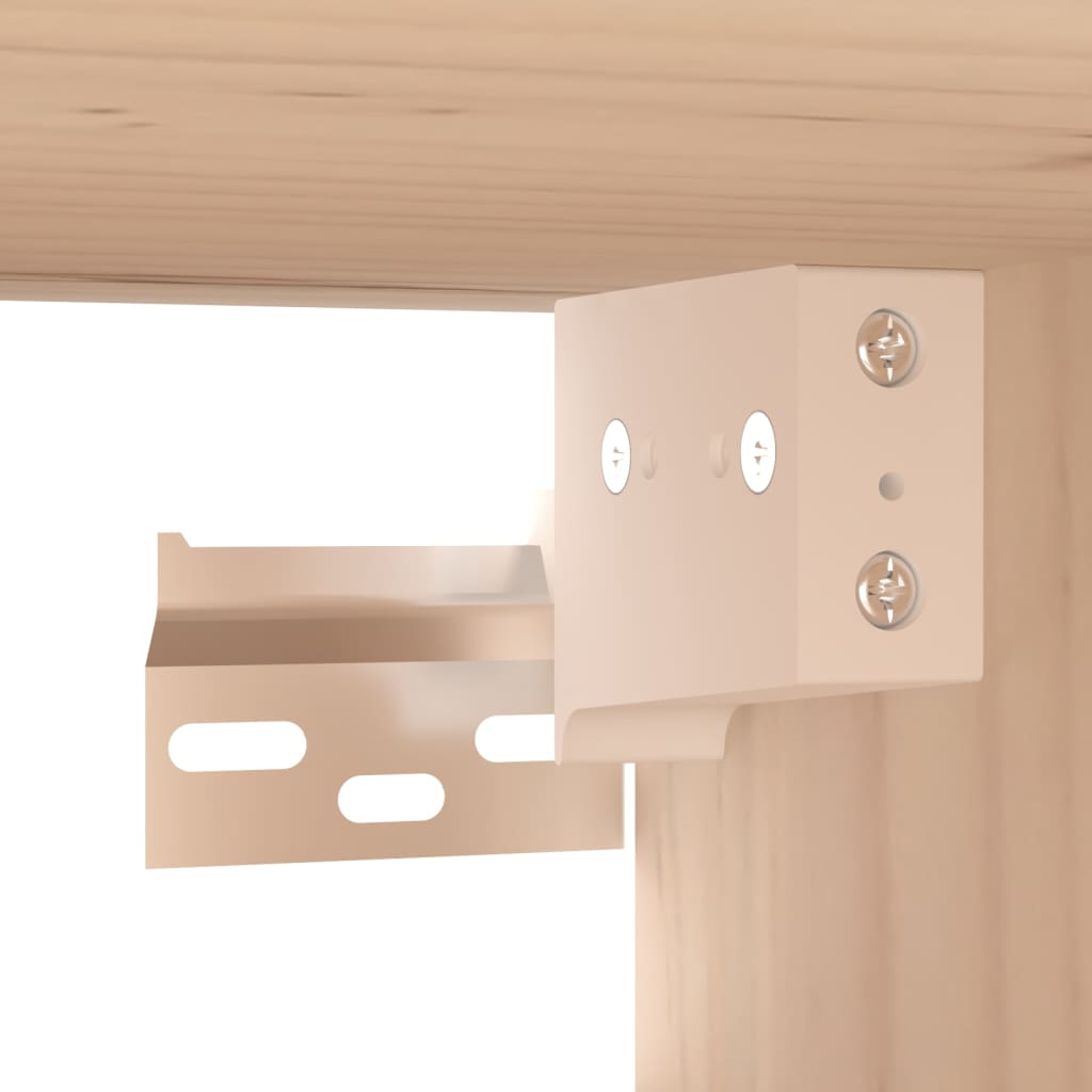 Seinäkaapit 2 kpl 80x30x30 cm täysi mänty - Sisustajankoti.fi