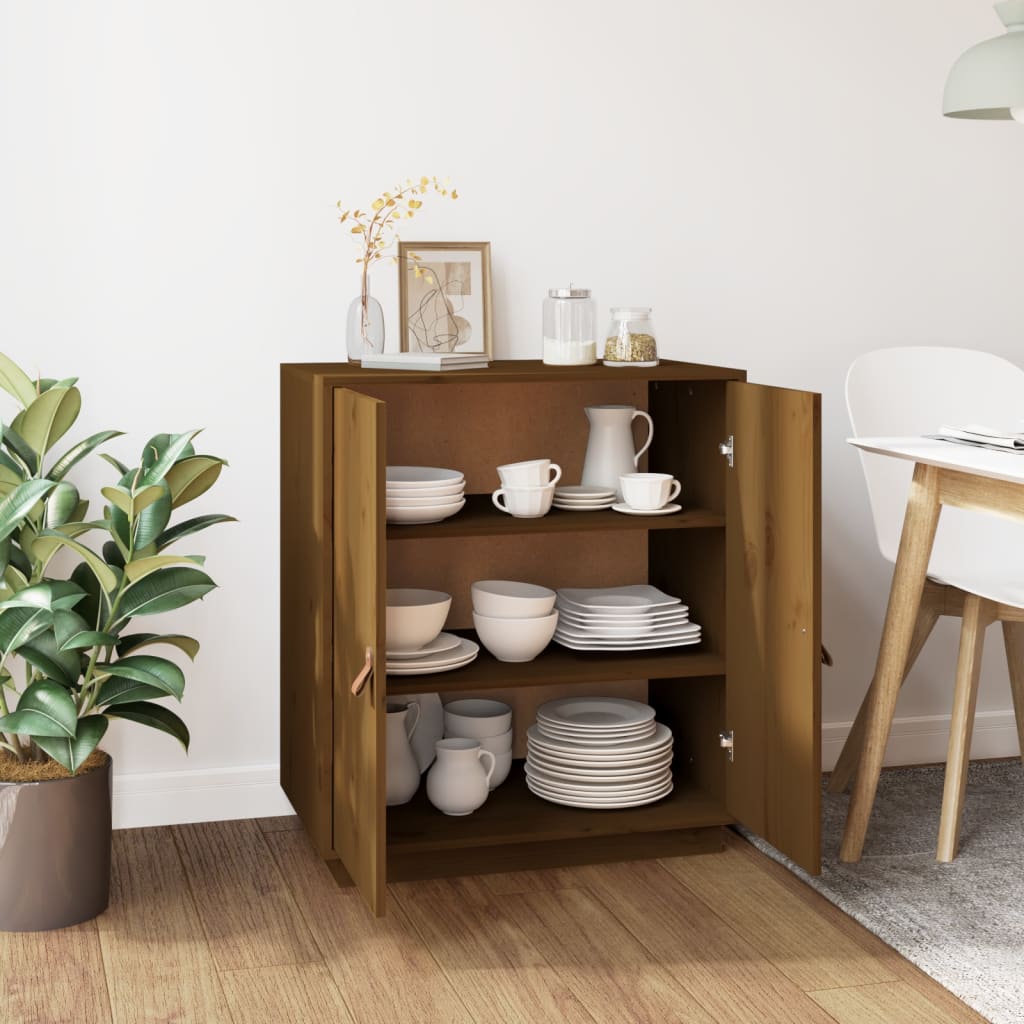 Senkki hunajanruskea 65,5x40x75 cm täysi mänty - Sisustajankoti.fi