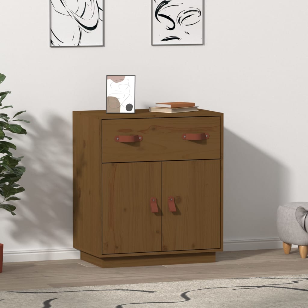 Senkki hunajanruskea 65,5x40x75 cm täysi mänty - Sisustajankoti.fi