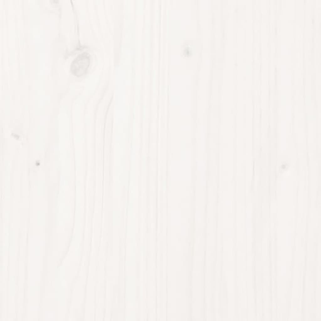 Senkki valkoinen 100x40x75 cm täysi mänty - Sisustajankoti.fi