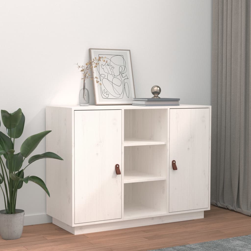 Senkki valkoinen 100x40x75 cm täysi mänty - Sisustajankoti.fi