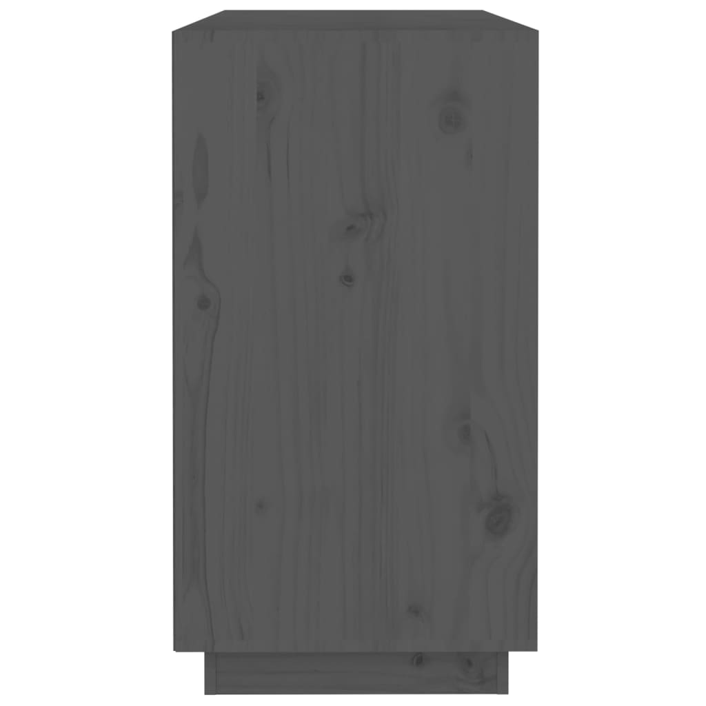 Senkki harmaa 100x40x75 cm täysi mänty - Sisustajankoti.fi