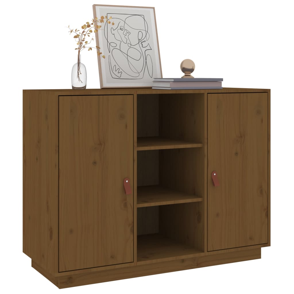 Senkki hunajanruskea 100x40x75 cm täysi mänty - Sisustajankoti.fi
