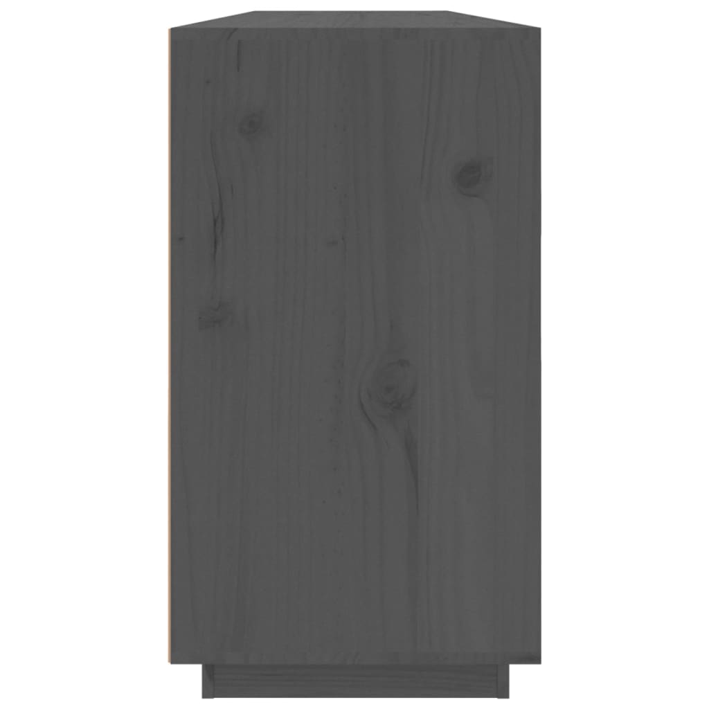 Senkki harmaa 100x40x75 cm täysi mänty - Sisustajankoti.fi