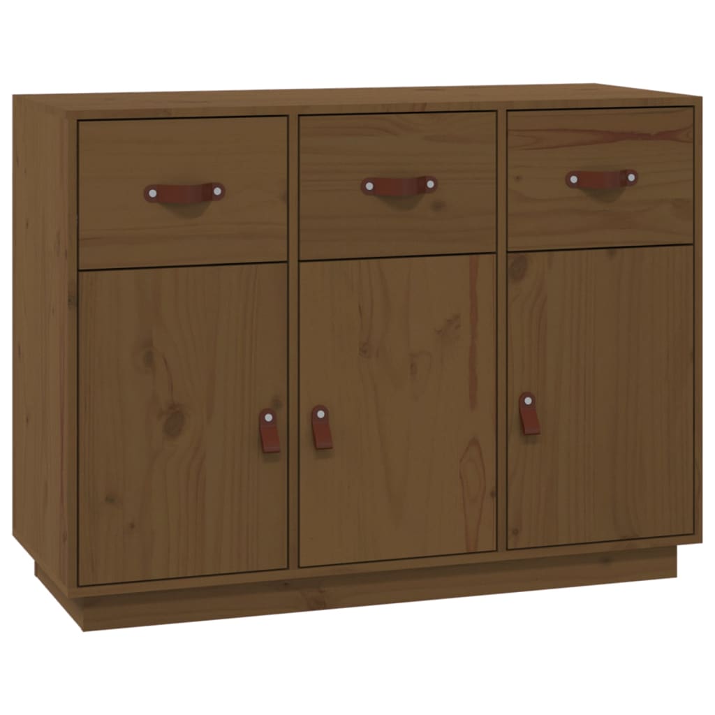 Senkki hunajanruskea 100x40x75 cm täysi mänty - Sisustajankoti.fi