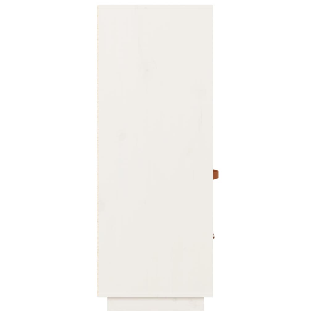 Kaappi valkoinen 67x40x108,5 cm täysi mänty - Sisustajankoti.fi
