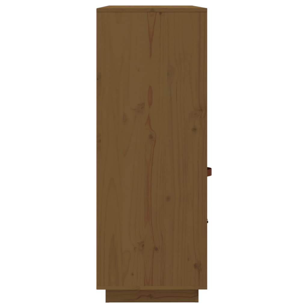 Kaappi hunajanruskea 100x40x108,5 cm täysi mänty - Sisustajankoti.fi