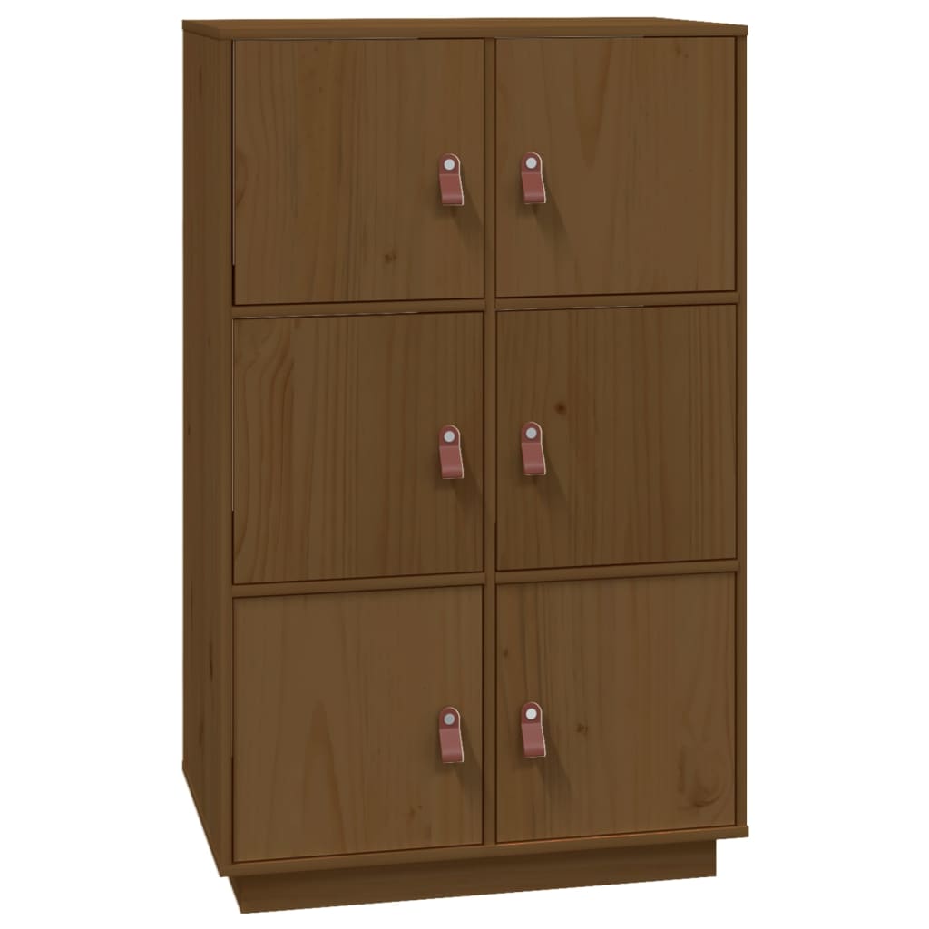 Kaappi hunajanruskea 67x40x108,5 cm täysi mänty - Sisustajankoti.fi