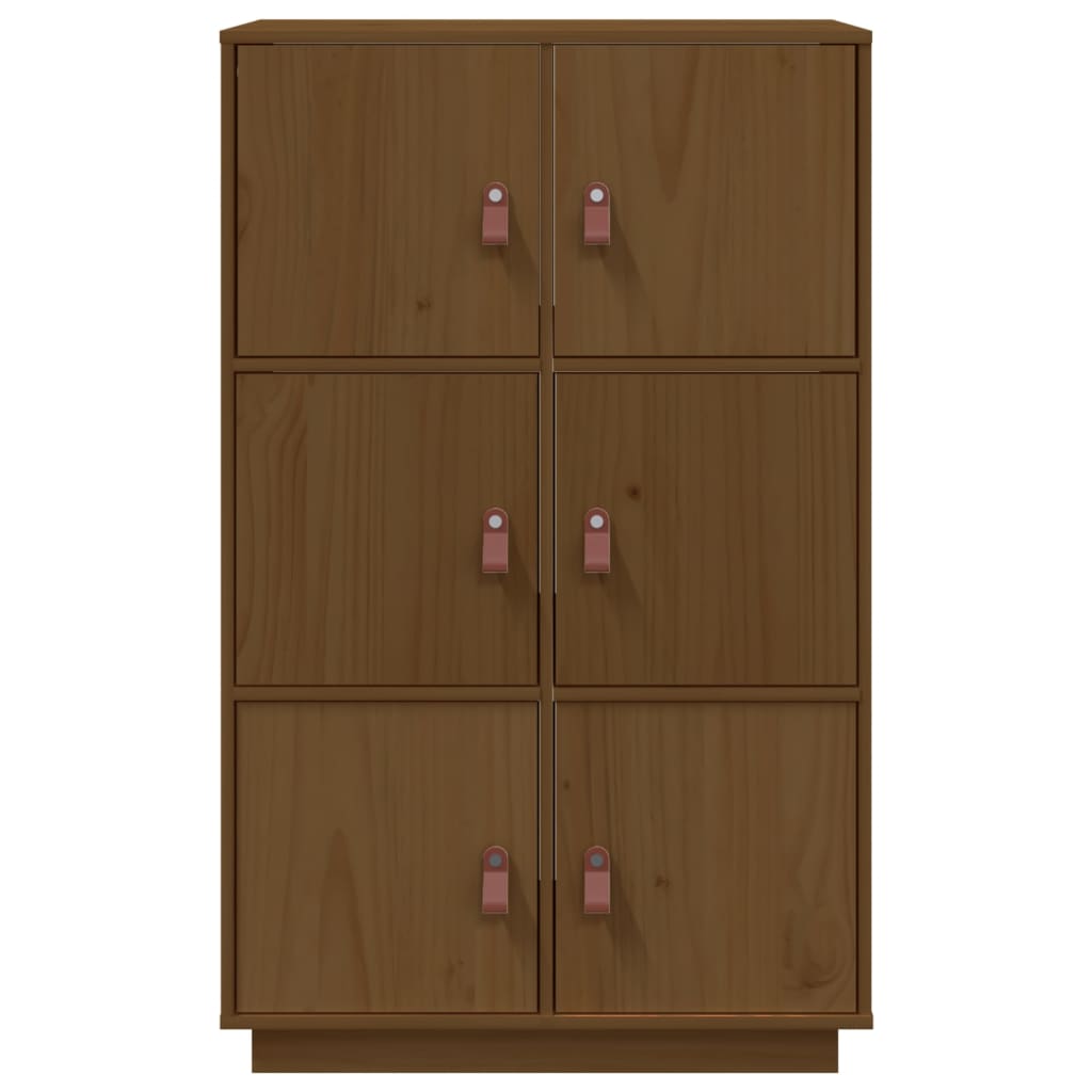 Kaappi hunajanruskea 67x40x108,5 cm täysi mänty - Sisustajankoti.fi