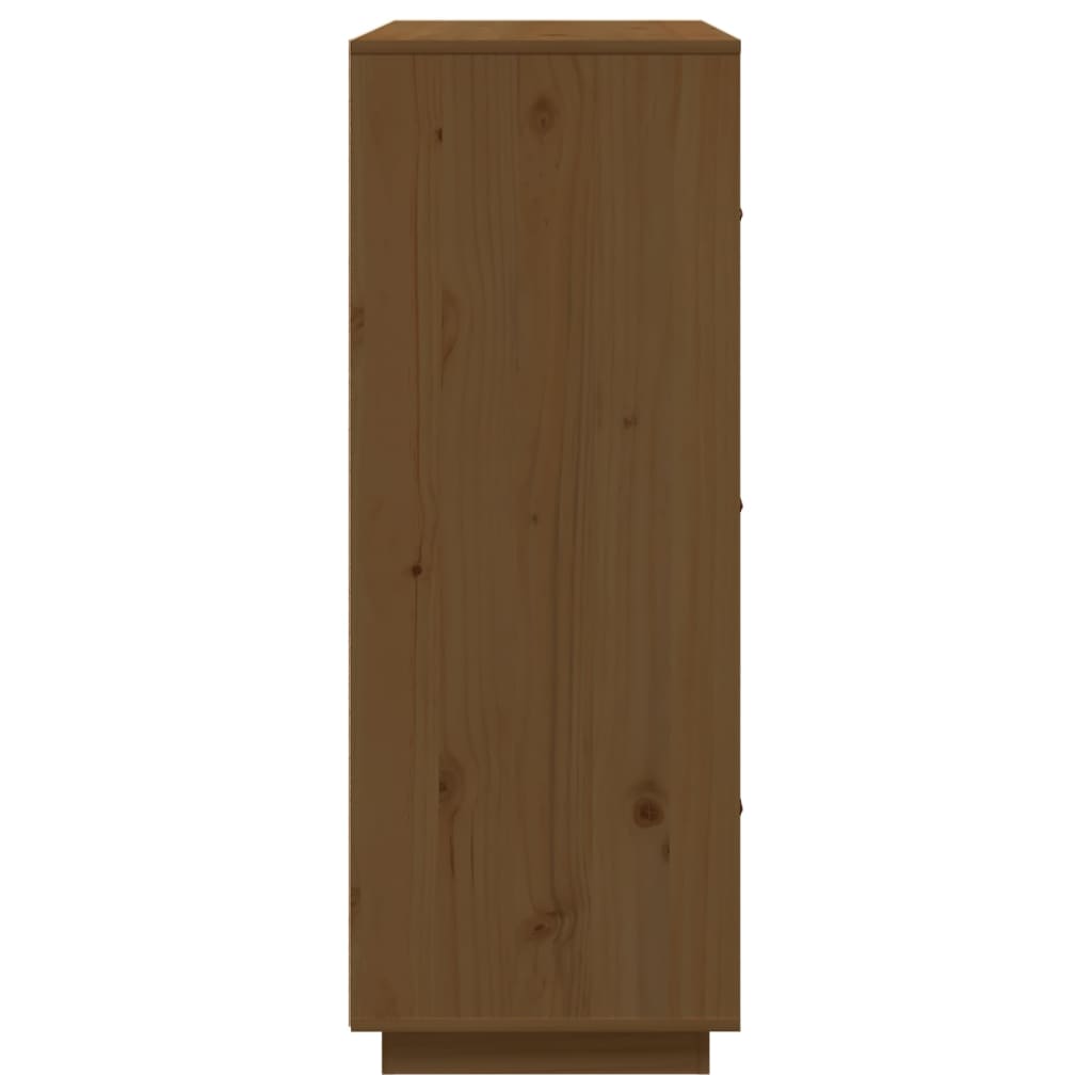 Kaappi hunajanruskea 67x40x108,5 cm täysi mänty - Sisustajankoti.fi