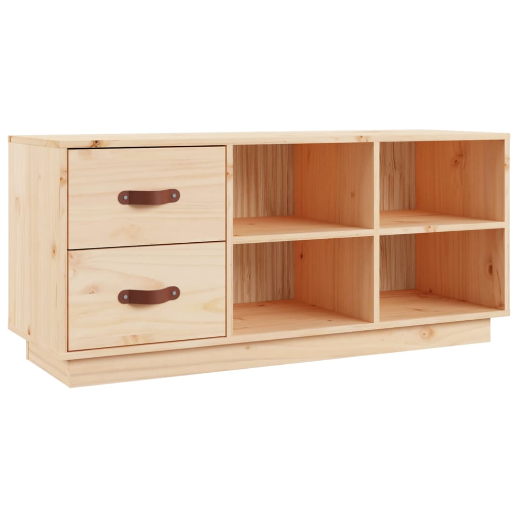 Kenkäpenkki 100x34x45 cm täysi mänty - Sisustajankoti.fi