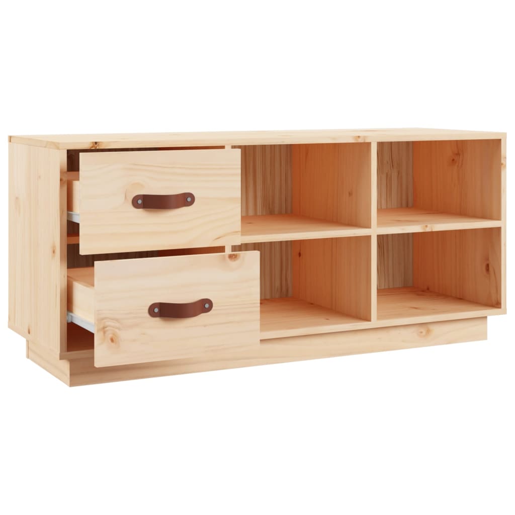 Kenkäpenkki 100x34x45 cm täysi mänty - Sisustajankoti.fi