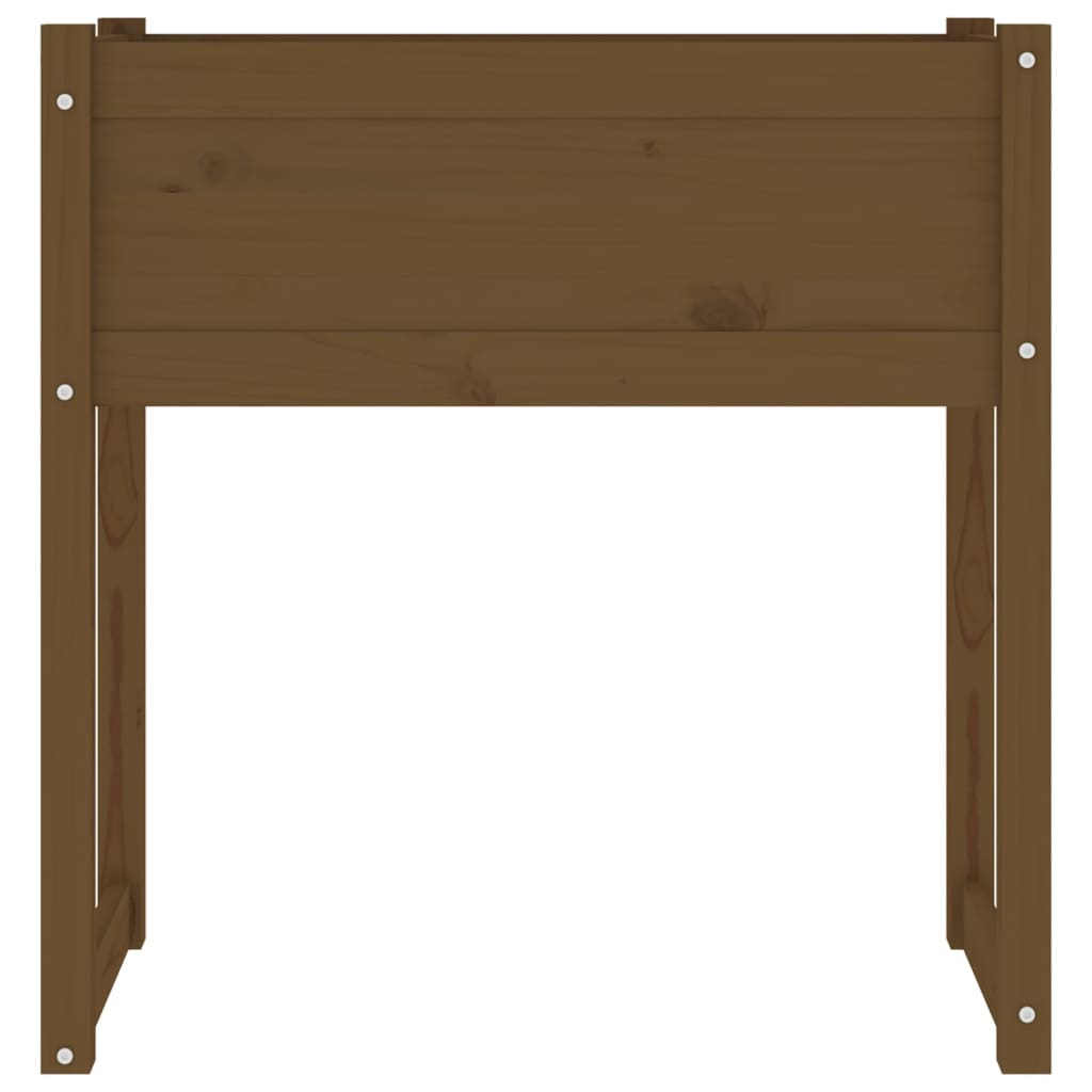 Kukkalaatikko hunajanruskea 78x40x81 cm täysi mänty - Sisustajankoti.fi