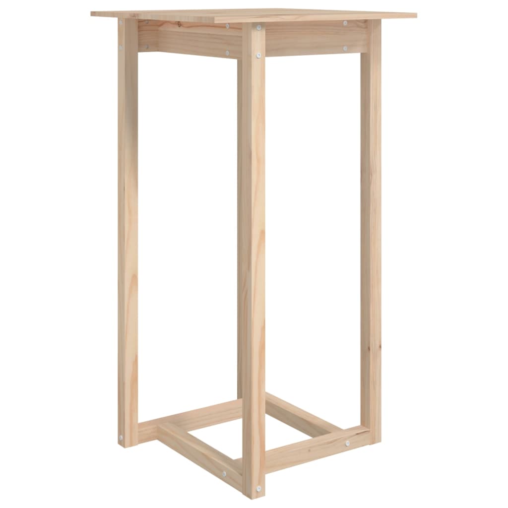 Baaripöytä 60x60x110 cm täysi mänty - Sisustajankoti.fi